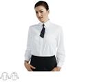 CAMICIA DONNA BIANCA MEZZA MANICA 65% POLIESTERE 35% COTONE
