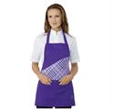 GREMBIULE LOLLIPOP VIOLA/TARTAN 100% POL
