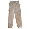 PANTALONE TWILL BEIGE LEGGERO 100% COTONE BIG APPLE