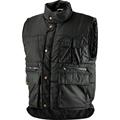 GILET ANNECY NERO 65% POLIESTERE - 35% COTONE - GB GREENBAY