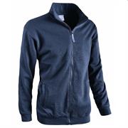 JUMP FELPA ZIP INTERA BLU
