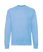 FELPA SET CLASSICA GIROCOLLO BLU COBALTO FRUIT OF THE LOOM