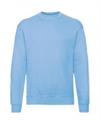FELPA SET CLASSICA GIROCOLLO BLU COBALTO FRUIT OF THE LOOM