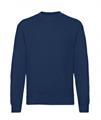 FELPA SET CLASSICA GIROCOLLO BLU NAVY FRUIT OF THE LOOM