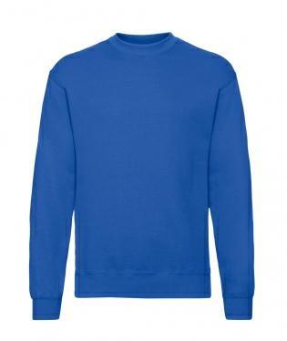 FELPA SET CLASSICA GIROCOLLO BLU ROYAL FRUIT OF THE LOOM