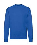 FELPA SET CLASSICA GIROCOLLO BLU ROYAL FRUIT OF THE LOOM
