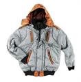 GIUBBOTTO SILVER GRIGIO / ARANCIO SOTTOZERO