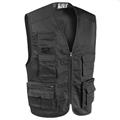 GILET STAR NERO MULTITASCHE SOTTOZERO