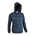PILE FINLANDIA / COURMAYEUR BLU FULL ZIP CON CAPPUCCIO