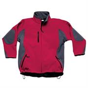 GIUBBINO SOFT SHELL SOFT MASTER ROSSO