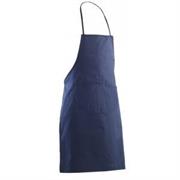 PARANNANZA PETTORINA APRONS BLU - 100% COTONE - CON TASCA-