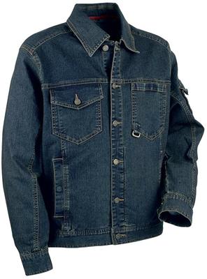 BASEL GIACCA COT./POL. BLU JEANS COFRA