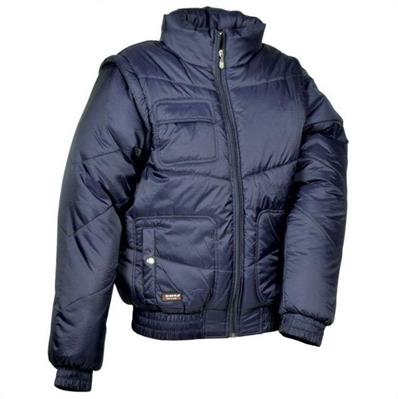 GIUBBOTTO DONCASTER DA LAVORO PIUMINO COFRA BLU