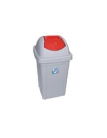PATTUMIERA BASCULANTE 60 LT ROSSO DUPLAST