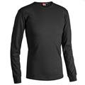 DUTCH T-SHIRT GIROCOLLO MANICA LUNGA UOMO NERO