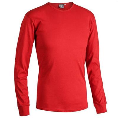 DUTCH T-SHIRT GIROCOLLO MANICA LUNGA UOMO ROSSO