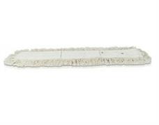 RICAMBIO FRANGIA COTONE PER SCOPA A FORBICE 105 CM CON BOTTONI