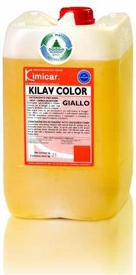KILAV COLOR GIALLO DETERGENTE NEUTRO A SCHIUMA COLORATA 12 KG