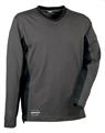 MADEIRA T-SHIRT DA LAVORO MANICA LUNGA A V COFRA ANTRACITE