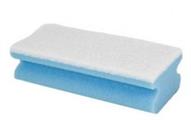 SPUGNA ANTIGRAFFIO AZZURRA/BIANCA 15 X 7 X 4,5 CENTIMETRI