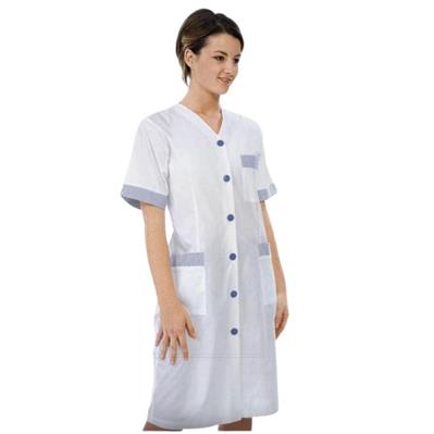 CAMICE MICHELLE RICHE AZZURRE MANICA CORTA 65% POLIES 35% COTONE