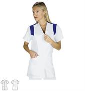 CASACCA SANTORINI BIANCA / ROYAL MANICA CORTA 65% POLI 35% COTON