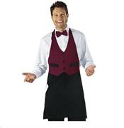 GREMBIULE GARCON BORDEAUX 100% POLIESTERE